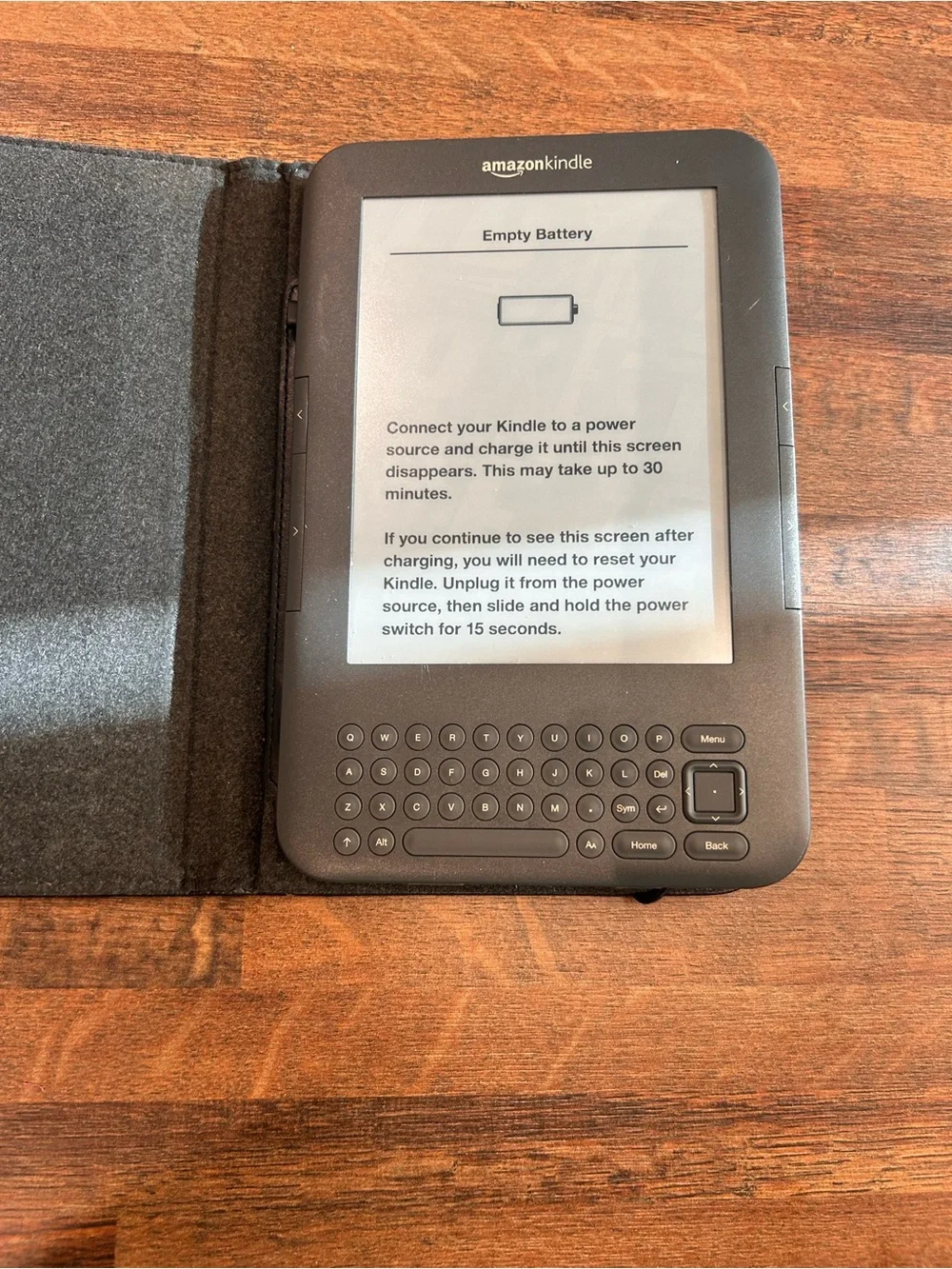 Amazon Kindle Black Tablet with Protective Case